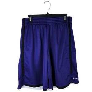 Vintage Y2K NIKE Dri-Fit Team Basketball Shorts Purple/Black/White Men’s Large